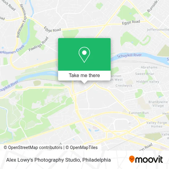 Alex Lowy's Photography Studio map