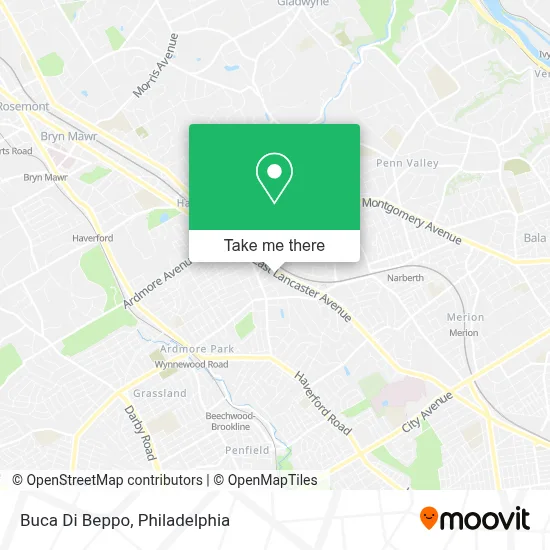 Buca Di Beppo map