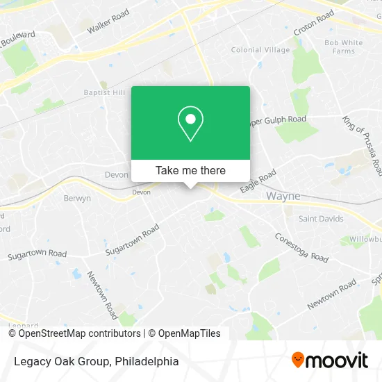 Legacy Oak Group map