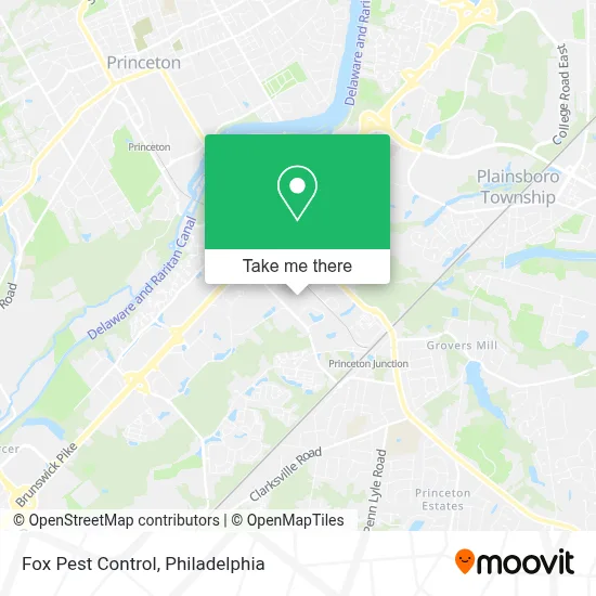 Fox Pest Control map