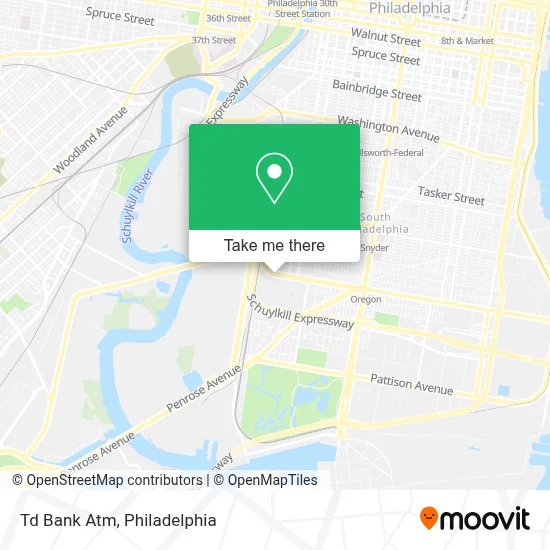 Td Bank Atm map