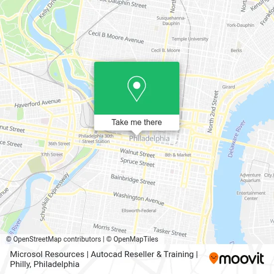 Microsol Resources | Autocad Reseller & Training | Philly map
