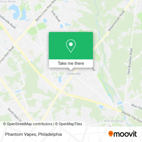 Phantom Vapes map