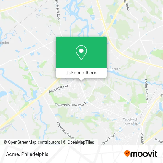 Acme map