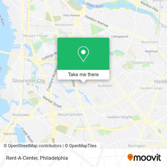 Rent-A-Center map