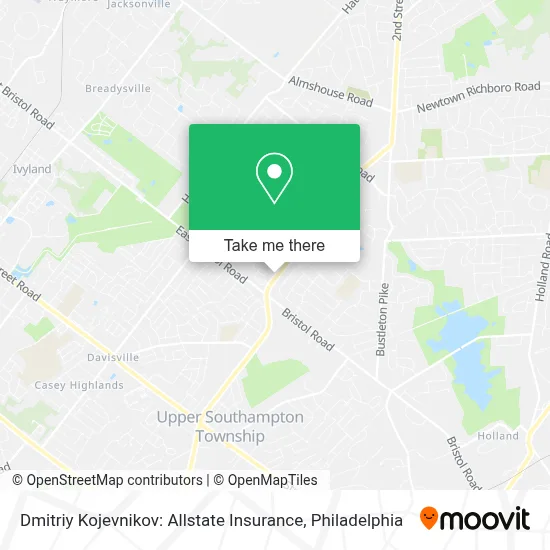 Dmitriy Kojevnikov: Allstate Insurance map