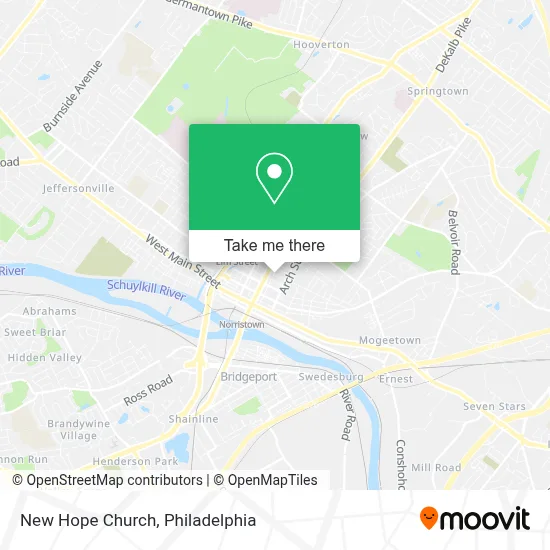 New Hope Church map