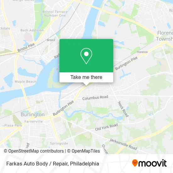 Farkas Auto Body / Repair map