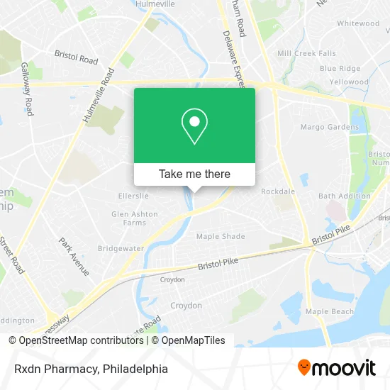 Rxdn Pharmacy map
