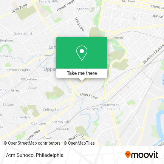 Atm Sunoco map