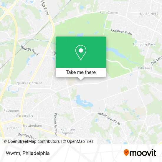 Wwfm map