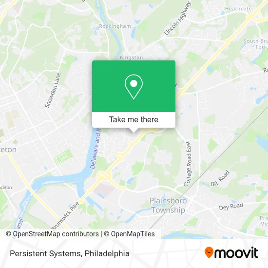 Persistent Systems map