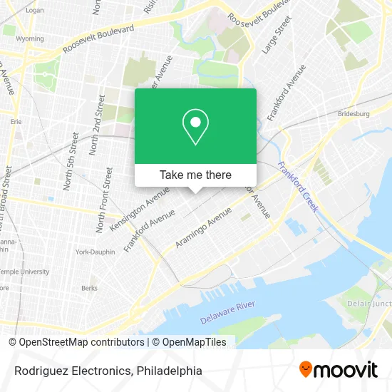 Rodriguez Electronics map