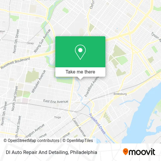 Dl Auto Repair And Detailing map
