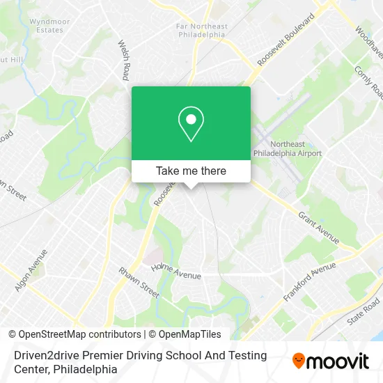 Driven2drive Premier Driving School And Testing Center map