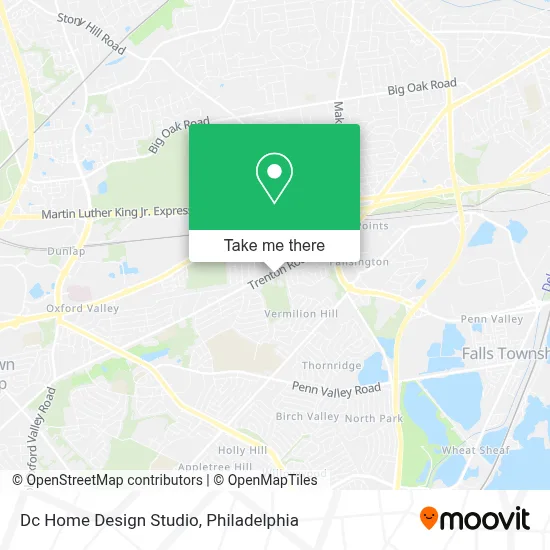 Dc Home Design Studio map