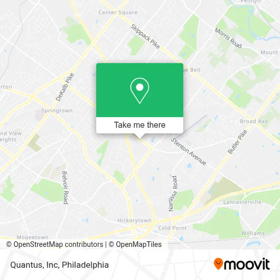 Quantus, Inc map