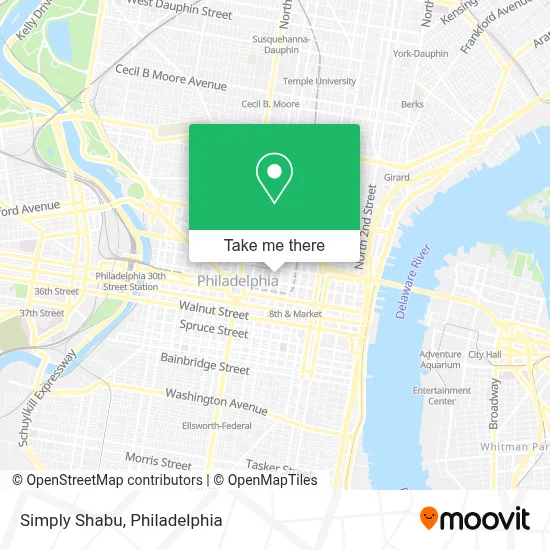Simply Shabu map