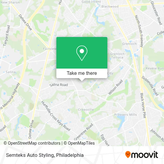 Semteks Auto Styling map