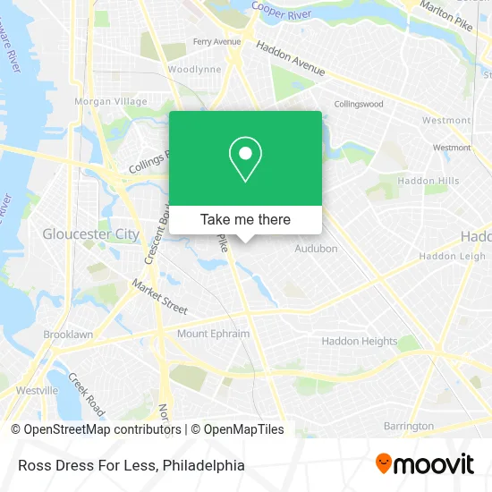 Ross Dress For Less map