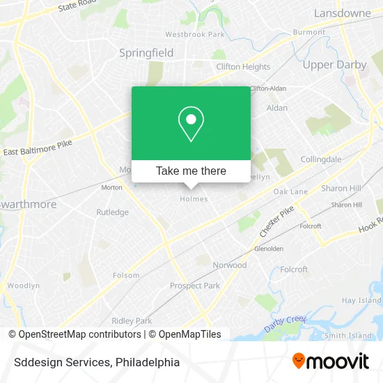 Sddesign Services map