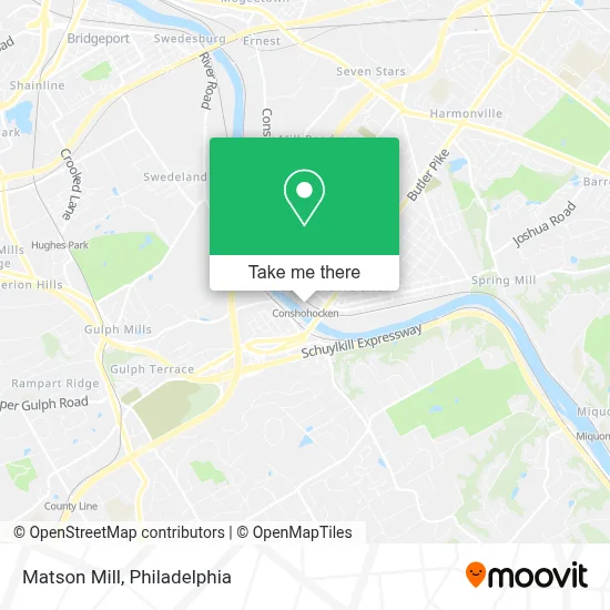 Matson Mill map