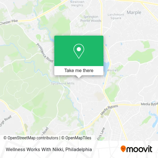 Wellness Works With Nikki map