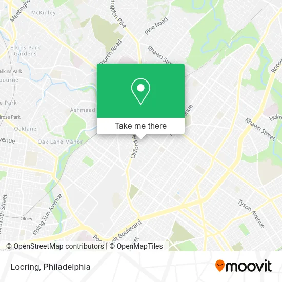 Locring map