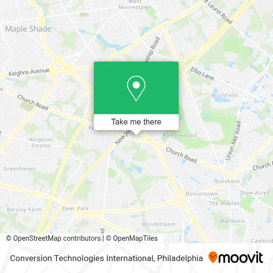 Conversion Technologies International map
