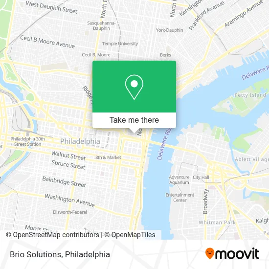Brio Solutions map