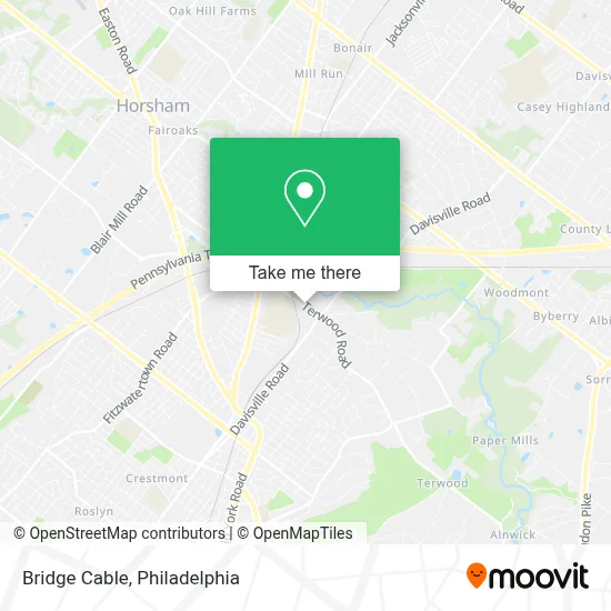 Bridge Cable map