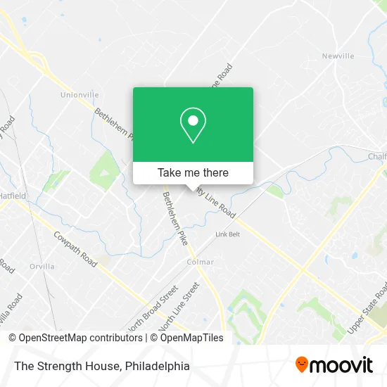 The Strength House map