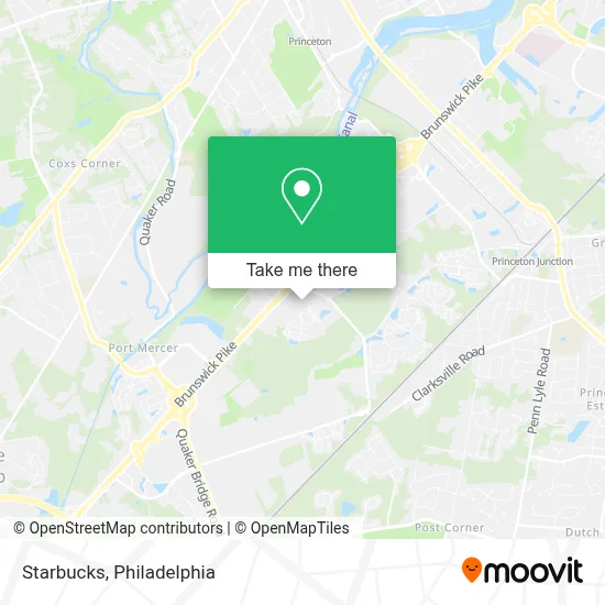 Starbucks map