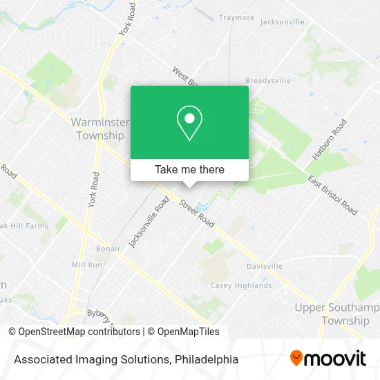 Associated Imaging Solutions map