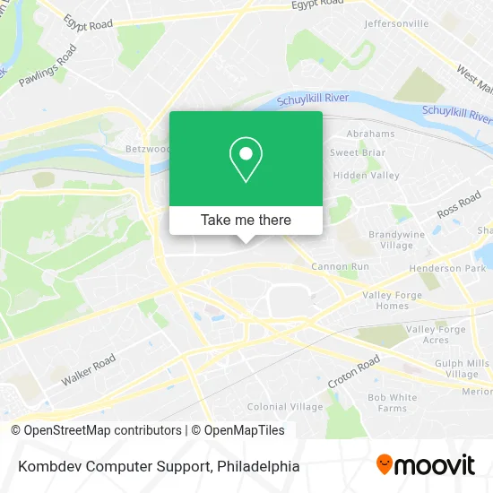 Kombdev Computer Support map
