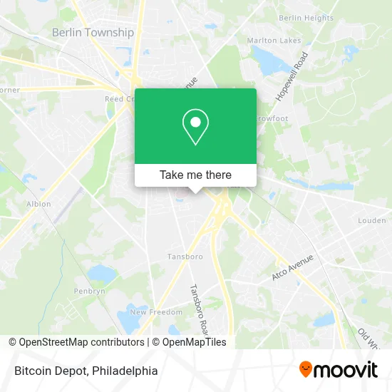 Bitcoin Depot map