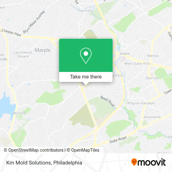 Km Mold Solutions map