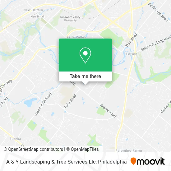 A & Y Landscaping & Tree Services Llc map