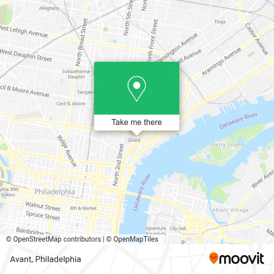 Avant map