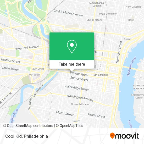 Cool Kid map