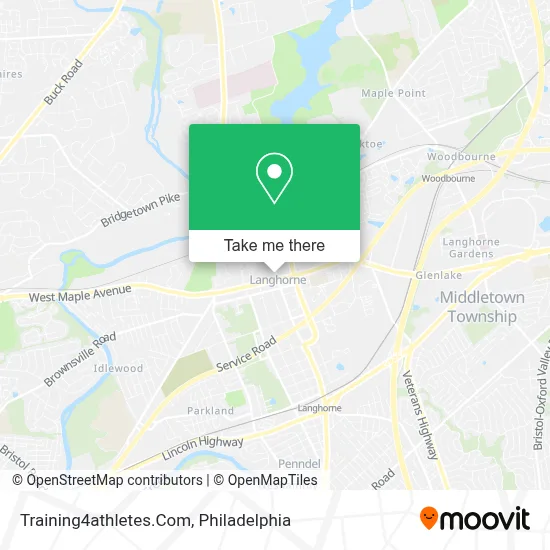 Training4athletes.Com map