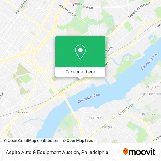 Aspite Auto & Equipment Auction map