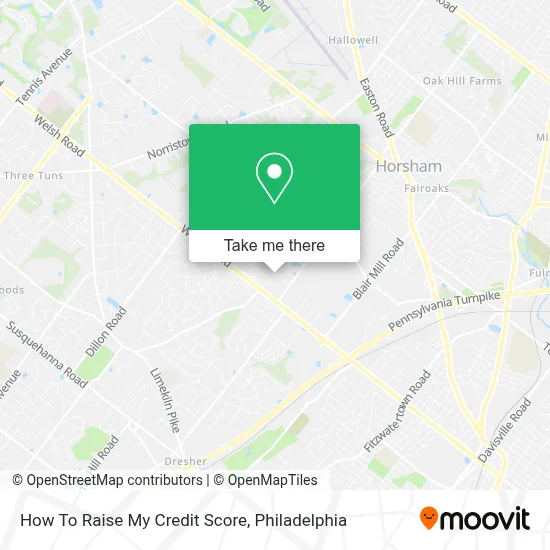 How To Raise My Credit Score map