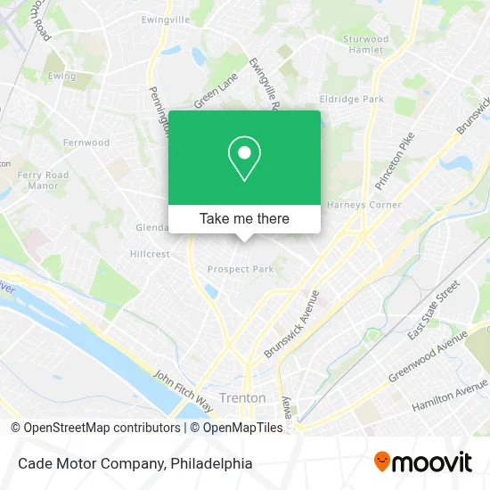 Cade Motor Company map
