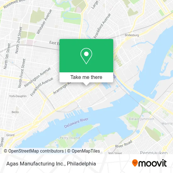 Agas Manufacturing Inc. map