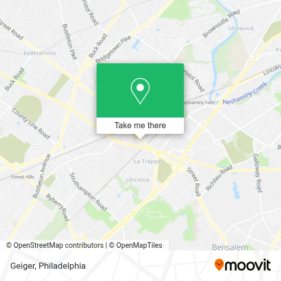 Geiger map