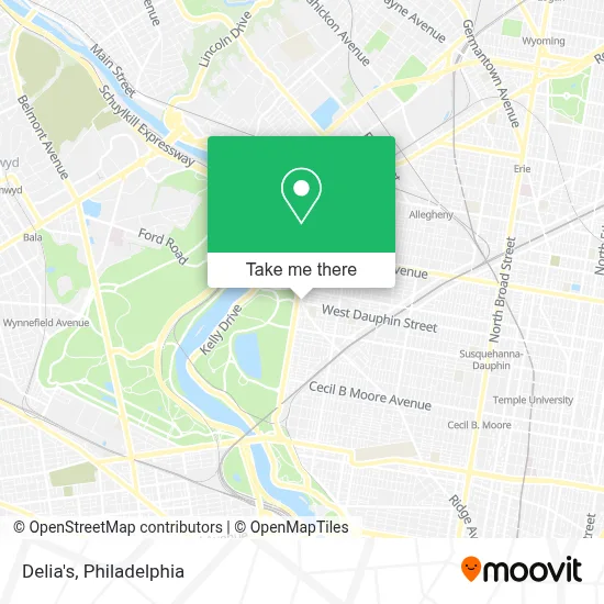 Delia's map
