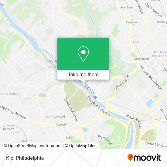 Kip map