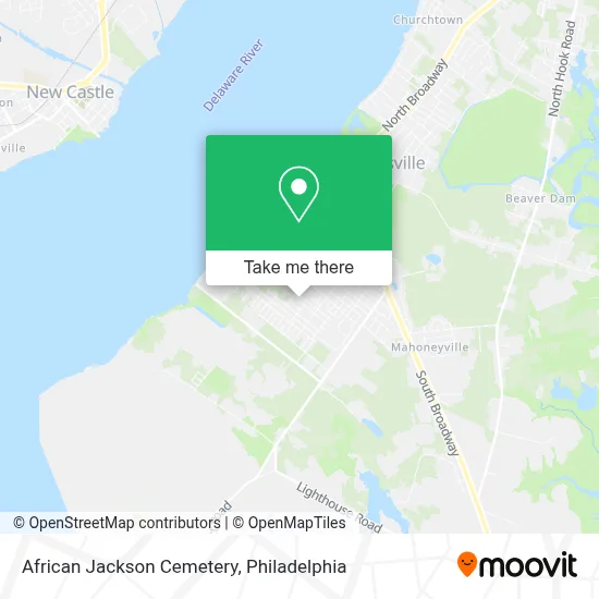 African Jackson Cemetery map