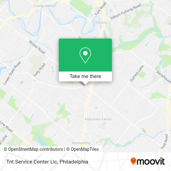 Tnt Service Center Llc map